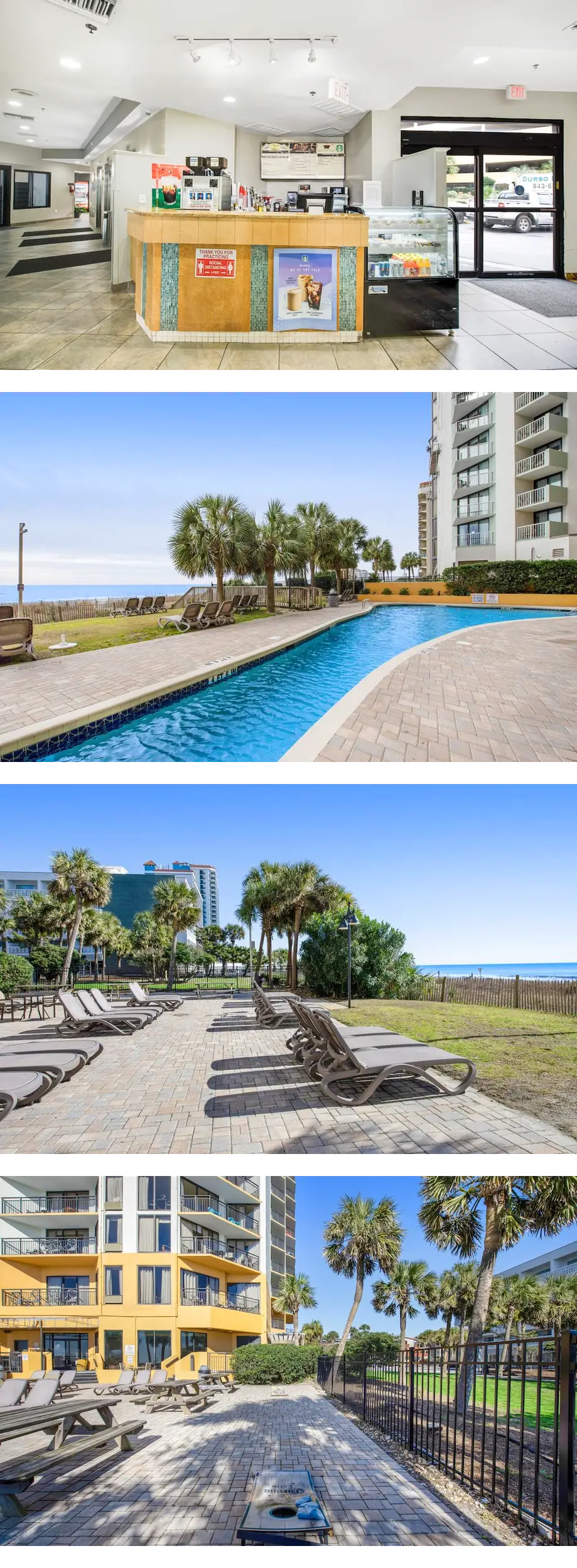 17th-floor ocean-view studio with WiFi, ...