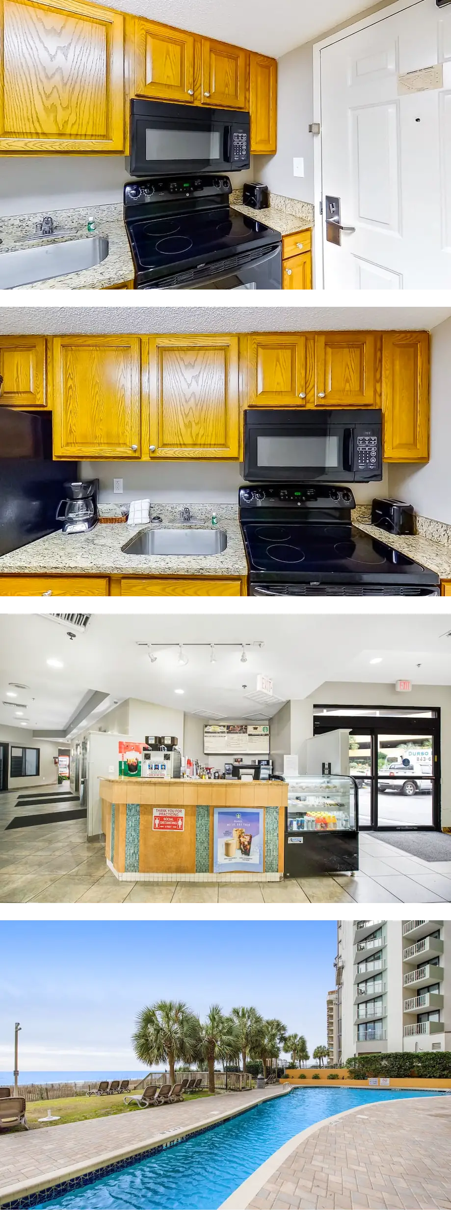 9th-floor ocean-view studio with WiFi, p...