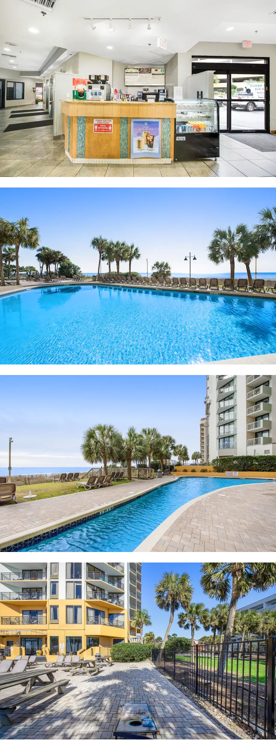 8th-floor ocean-view studio with AC, WiF...