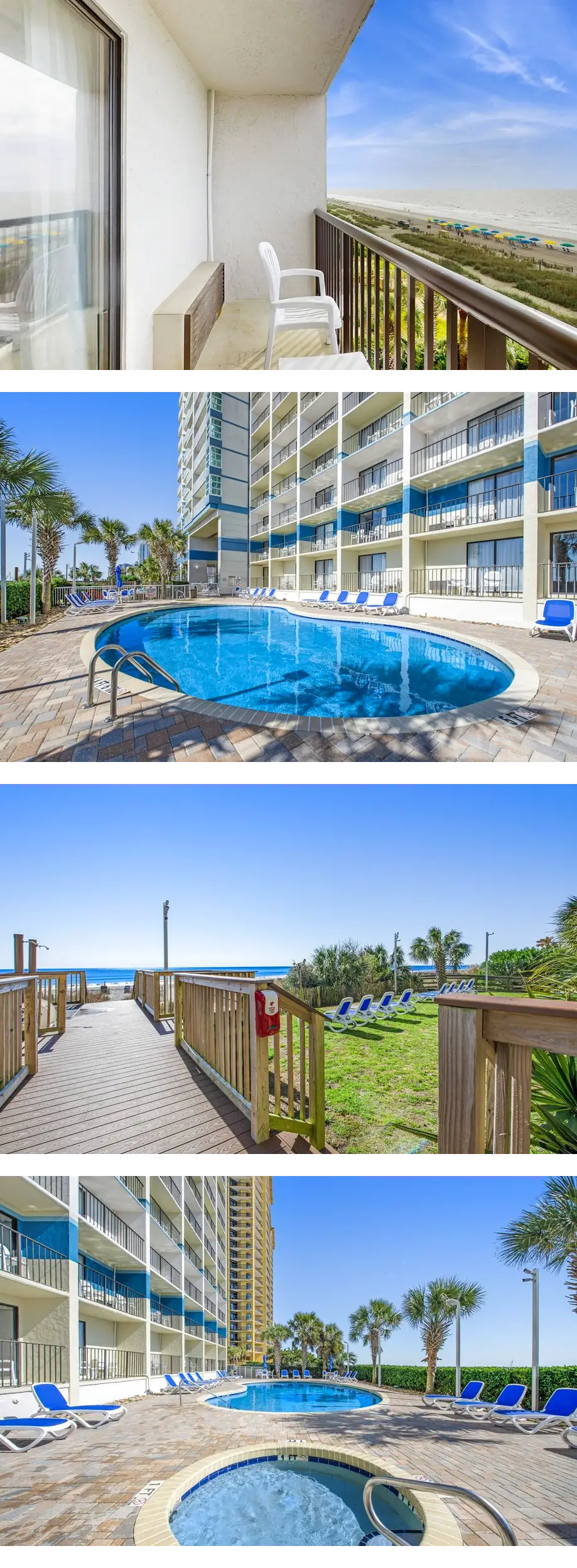 5th-floor oceanfront studio with pool, h...