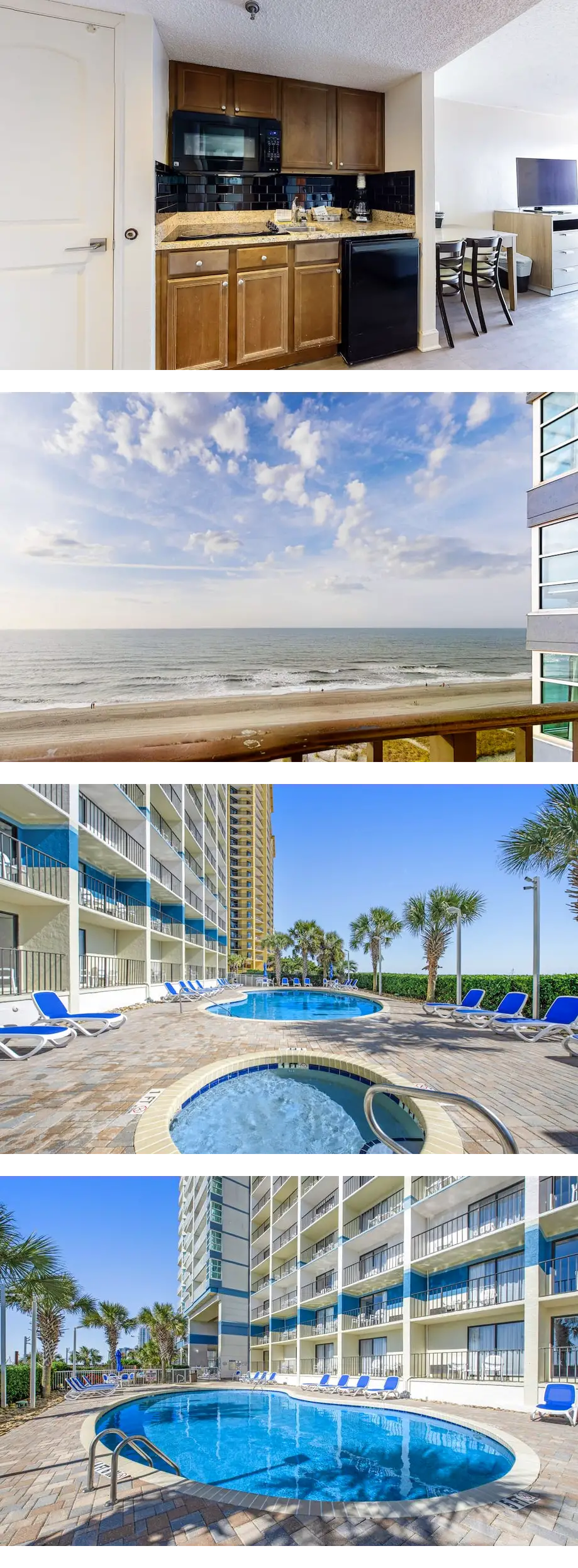 8th-floor oceanfront studio with AC, bre...