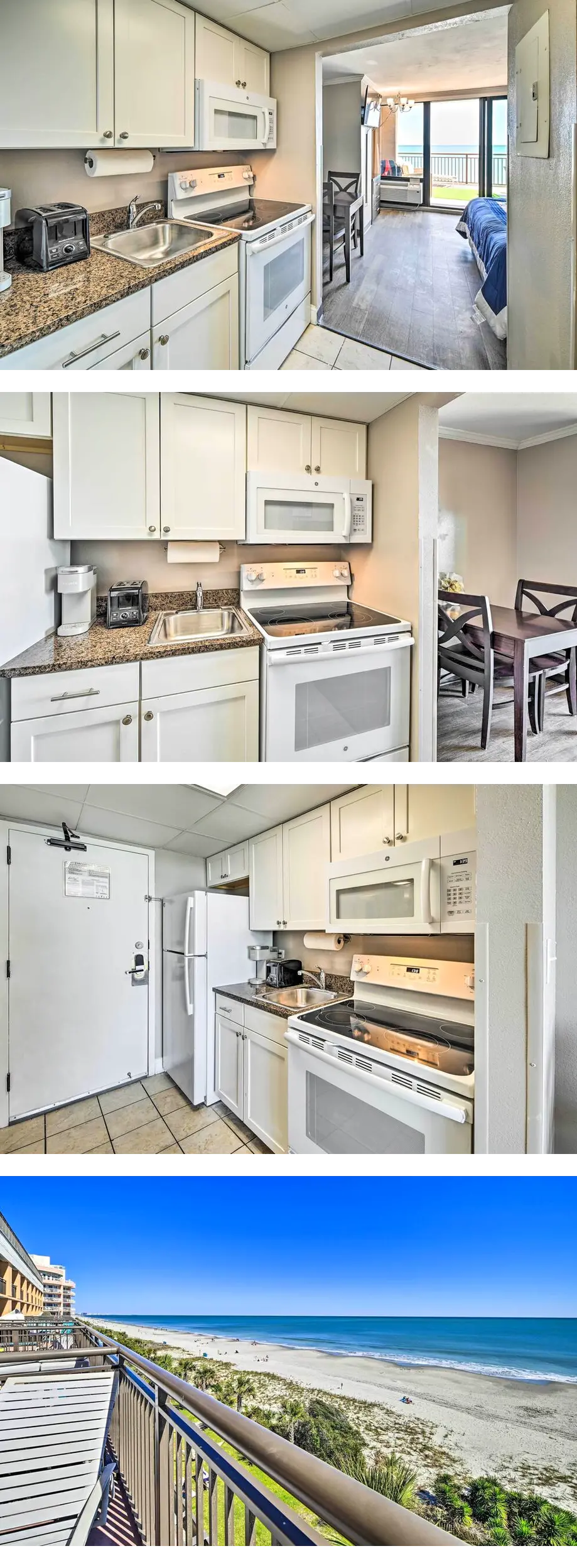 Oceanfront Myrtle Beach Studio w/ Huge B...