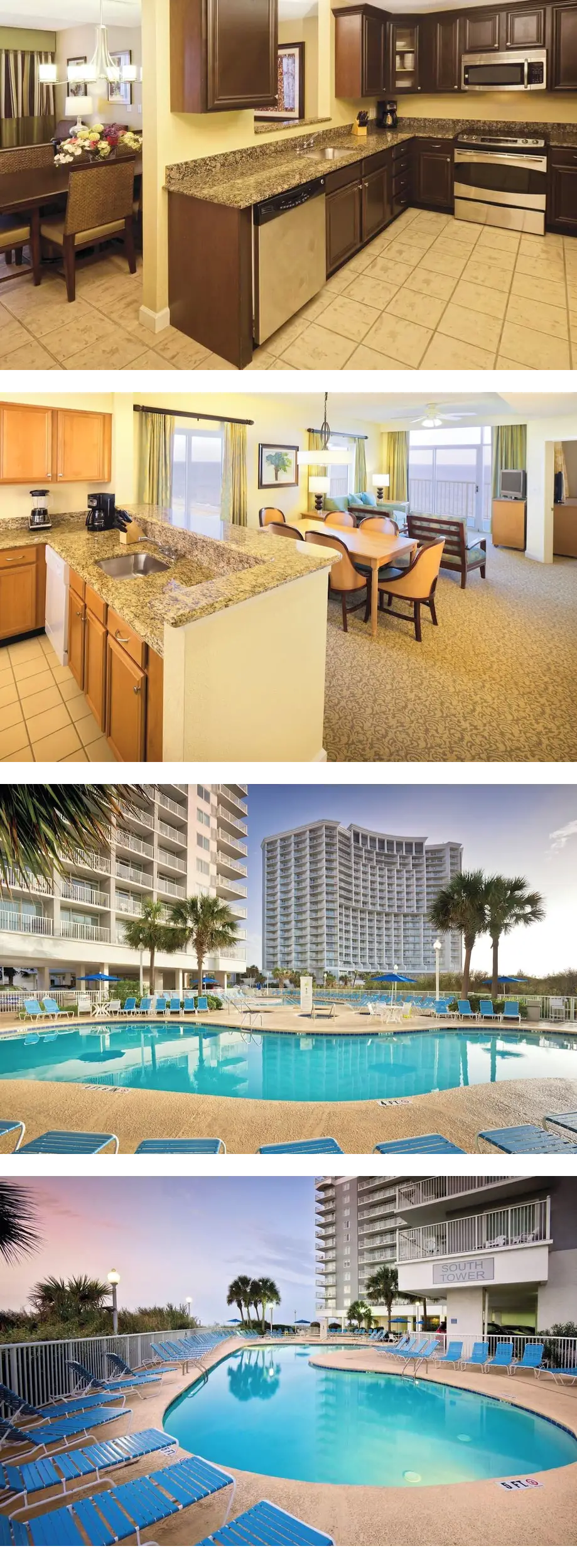 Wyndham SeaWatch | Three 2BR/2BA Suites