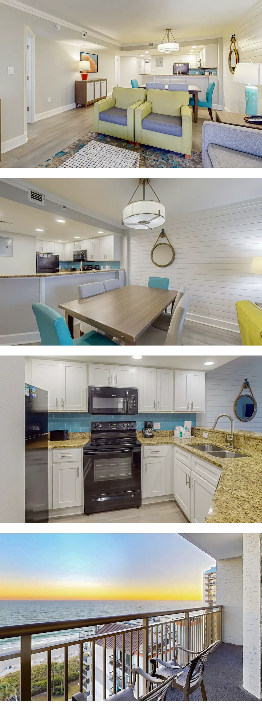 Oceanfront condo with pool, hot tub, pri...