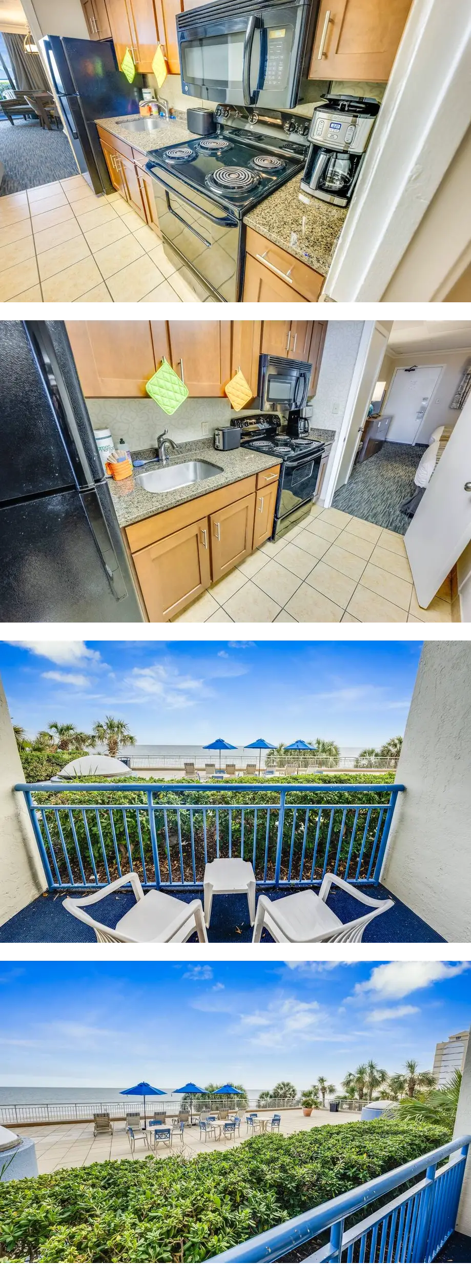 New Oceanfront 1BR with Heated Pools, Co...