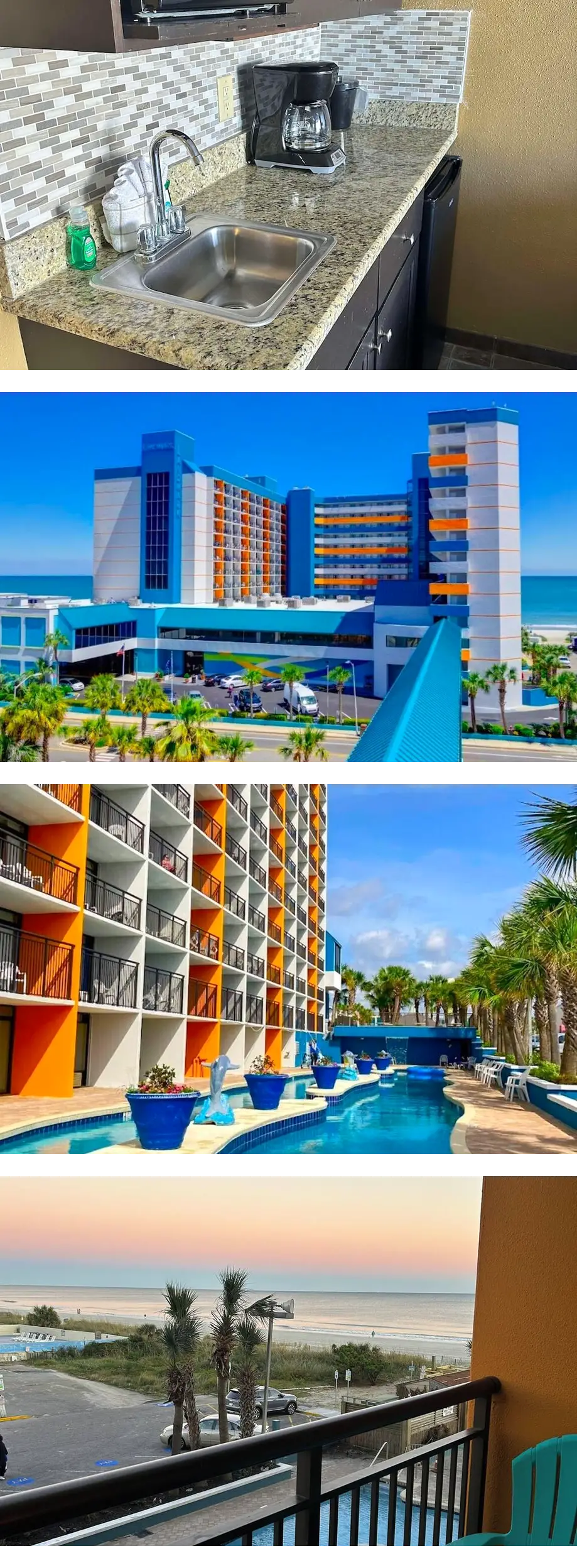 Stylish ocean view 2 queen efficiency co...
