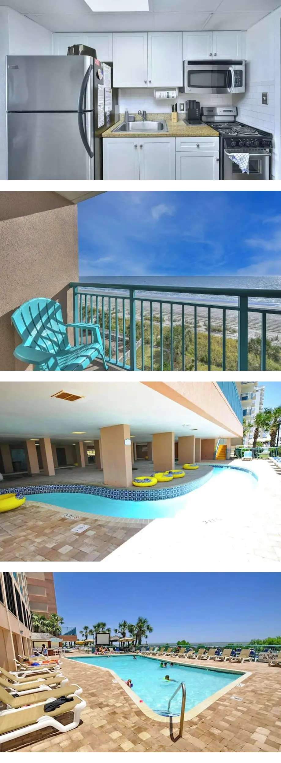Sandcastle South 621- Oceanfront 1BR- My...