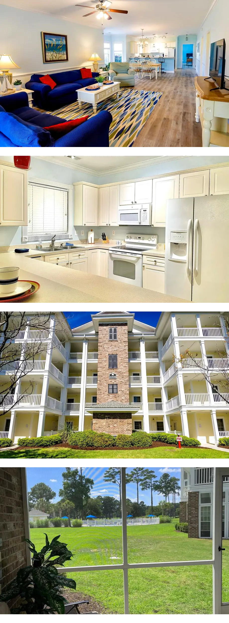 Upscale 3BR Condo with walk out to pool ...