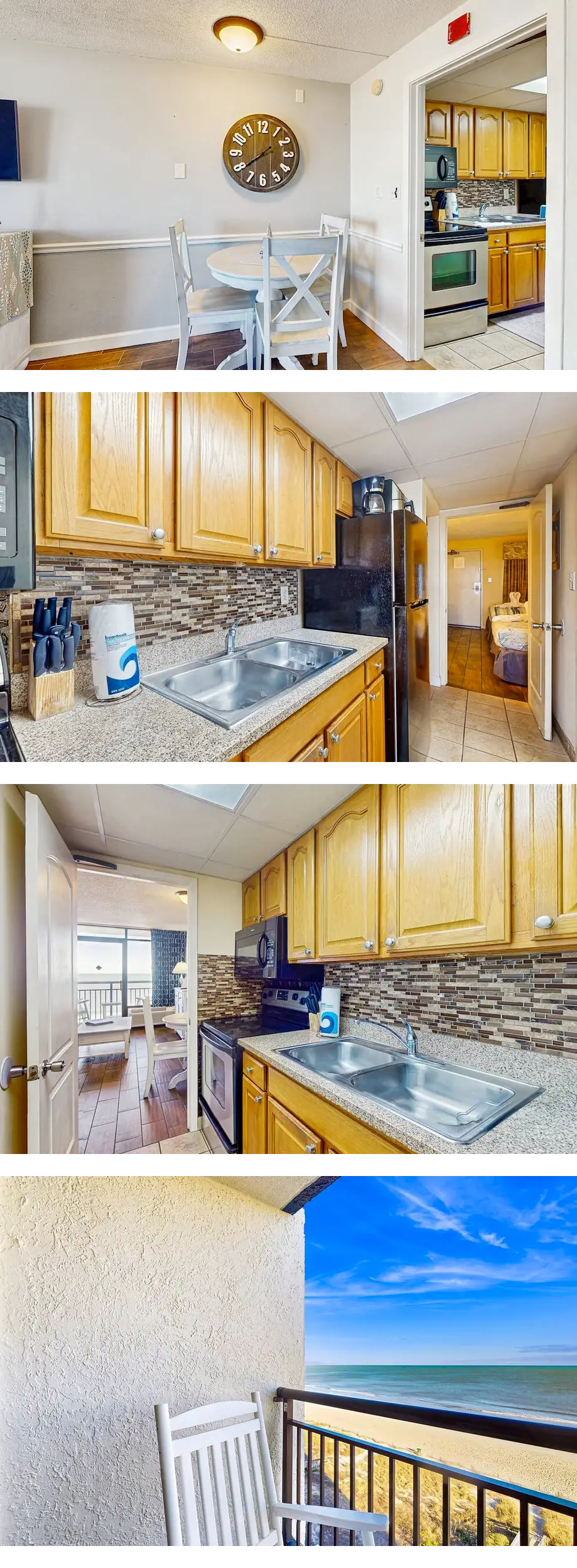 Oceanfront condo with pools, hot tub, la...