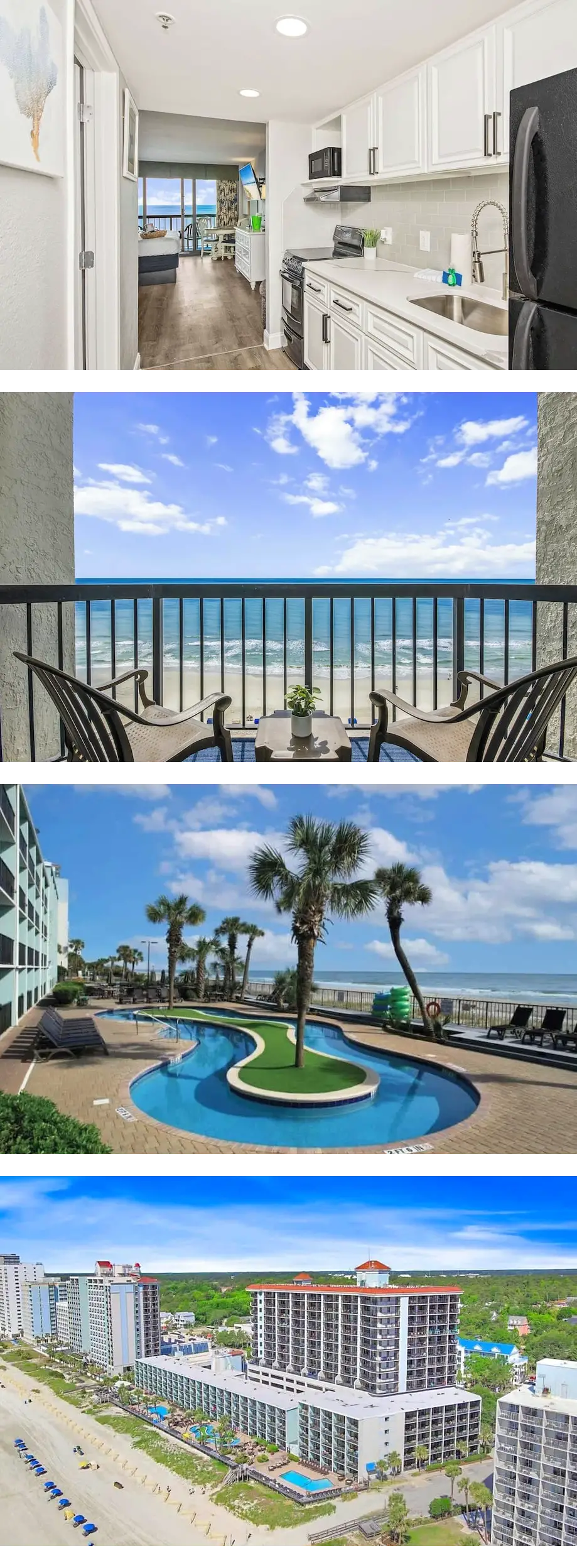 Oceanfront King Fully Renovated - sleeps...