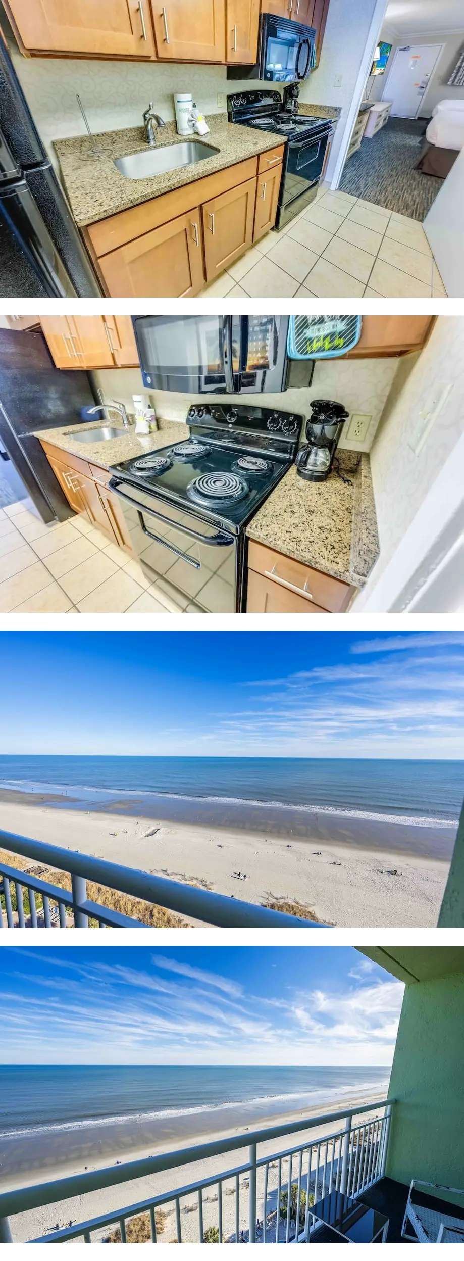 New Oceanfront 1BR with Heated Pools, Co...