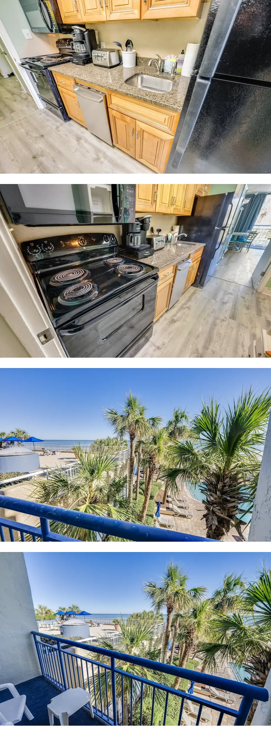 New Oceanfront 1BR with Heated Pools, Co...
