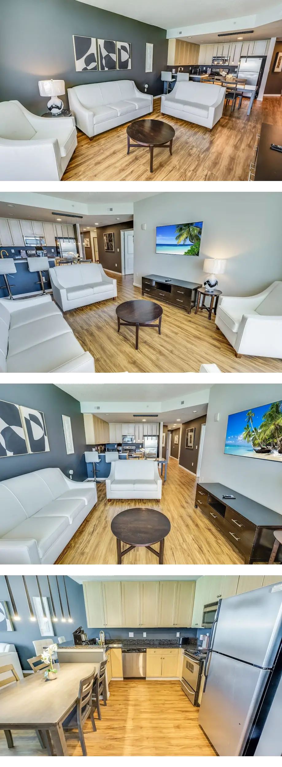 Contemporary TOP FLOOR 3BR Direct Oceanf...