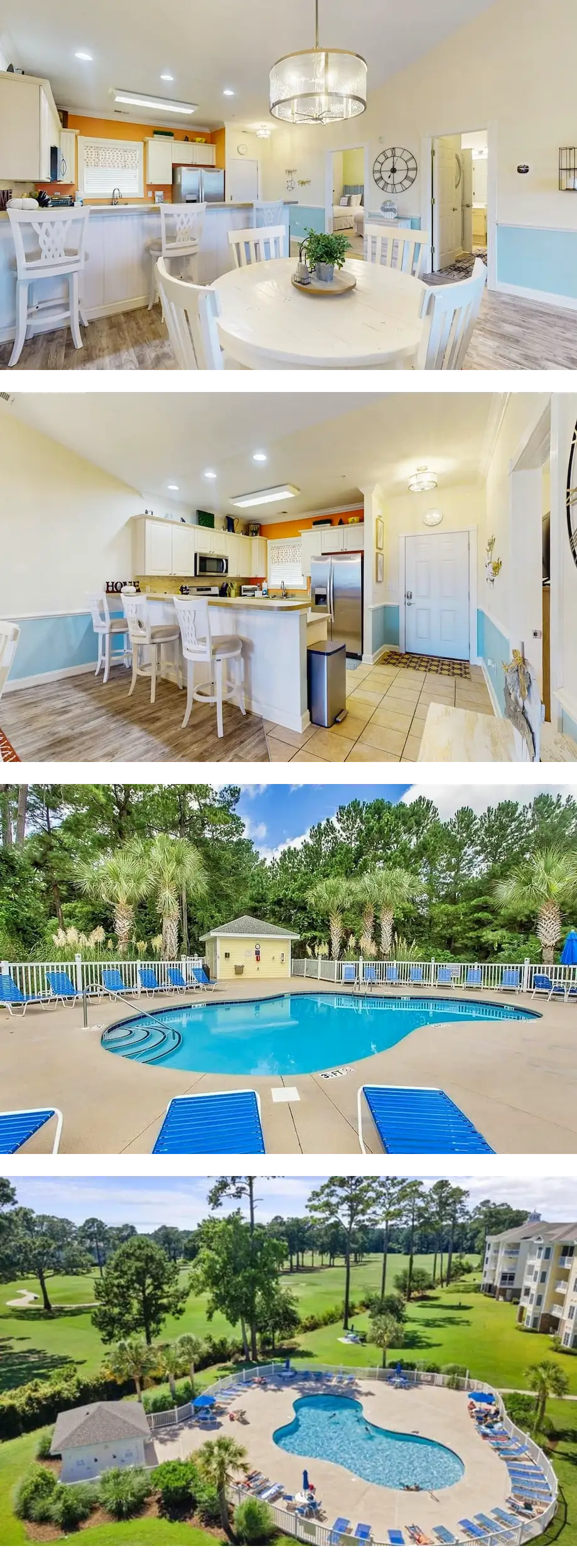 Lakefront condo with private balcony, po...