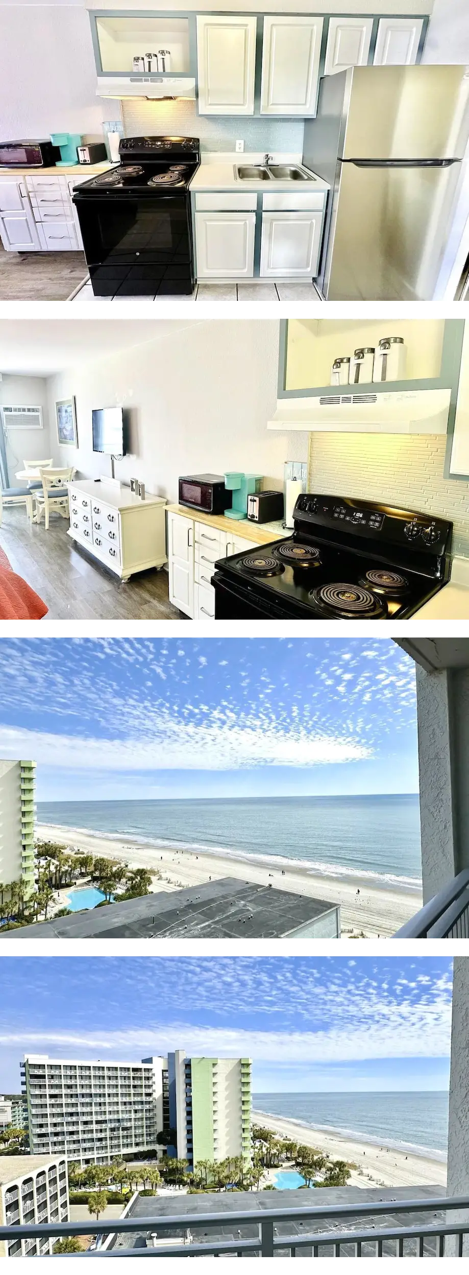Updated Oceanview King Studio! Sleeps 4!...