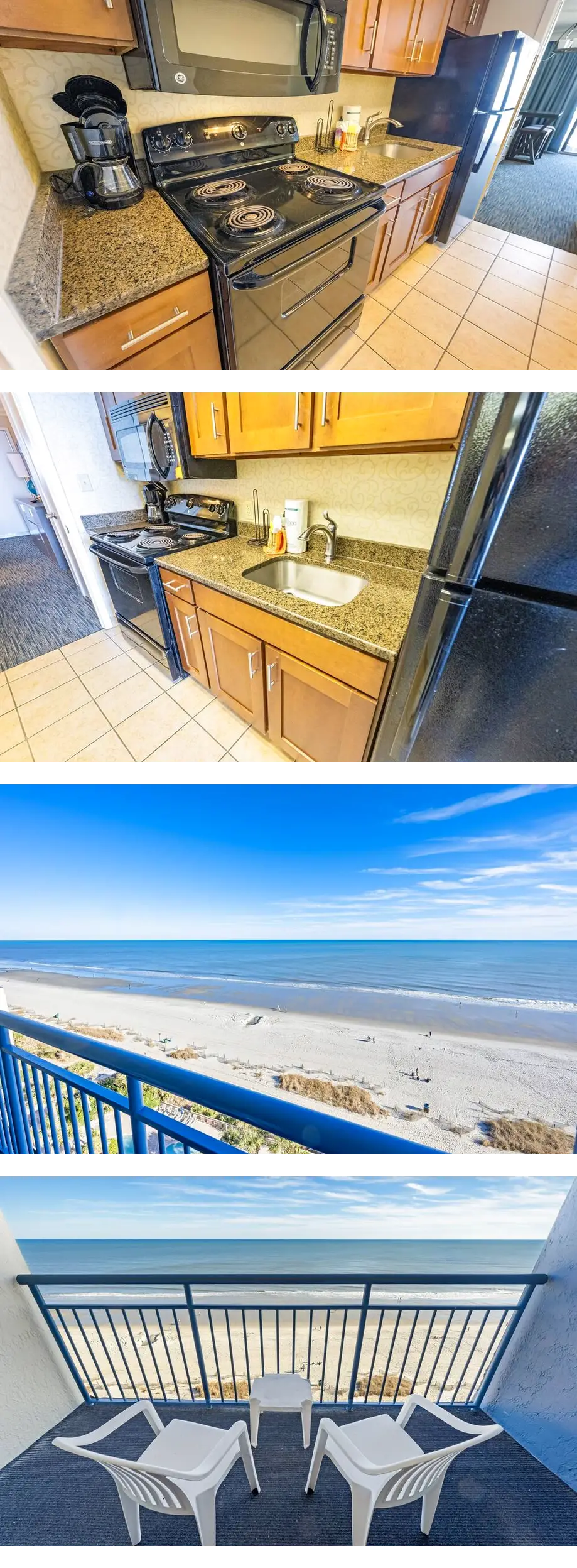 New Oceanfront 1BR with Heated Pools, Co...