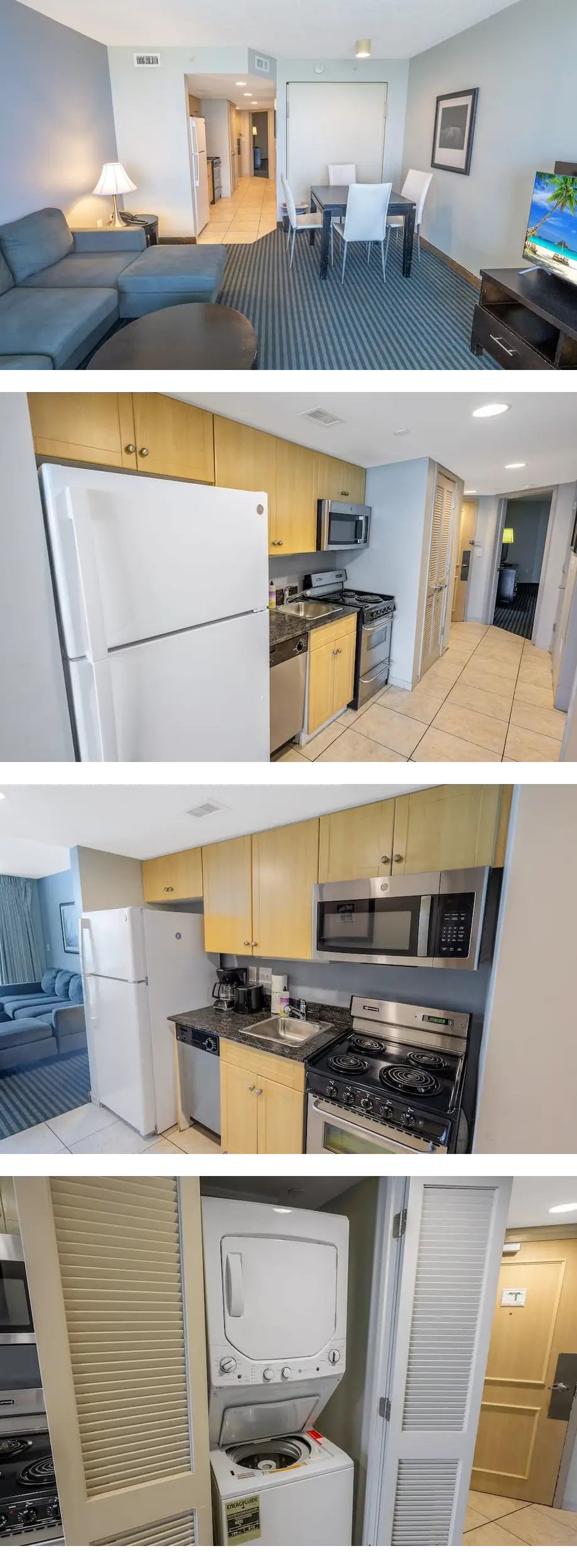 Modern Decor 1BR Direct Ocean Front View...