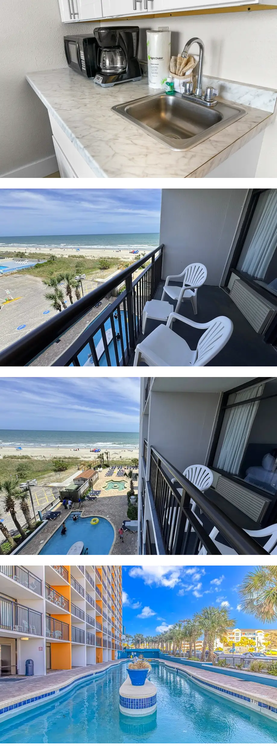 Modern & Updated Oceanview Studio! Sleep...