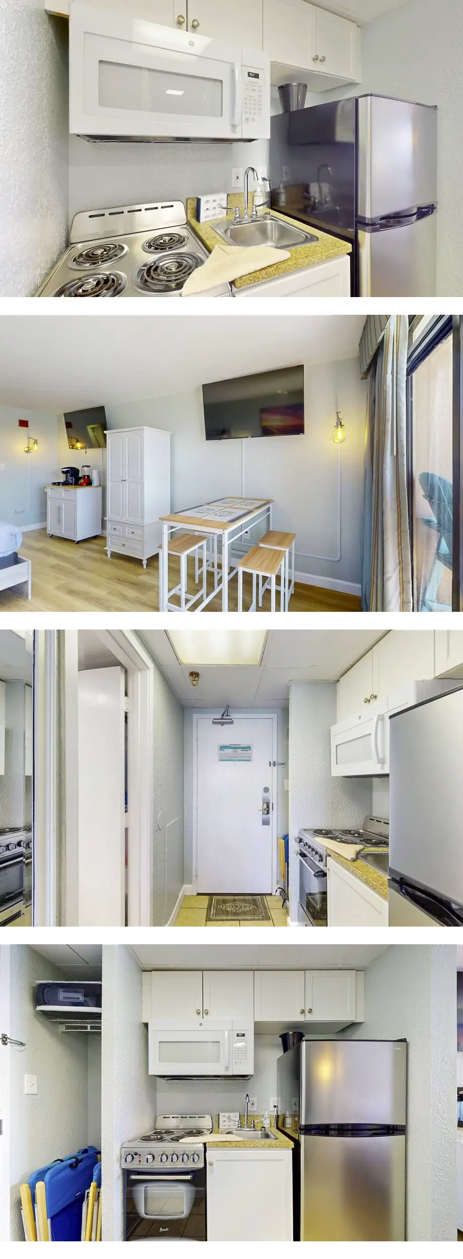 Oceanfront studio with private balcony, ...