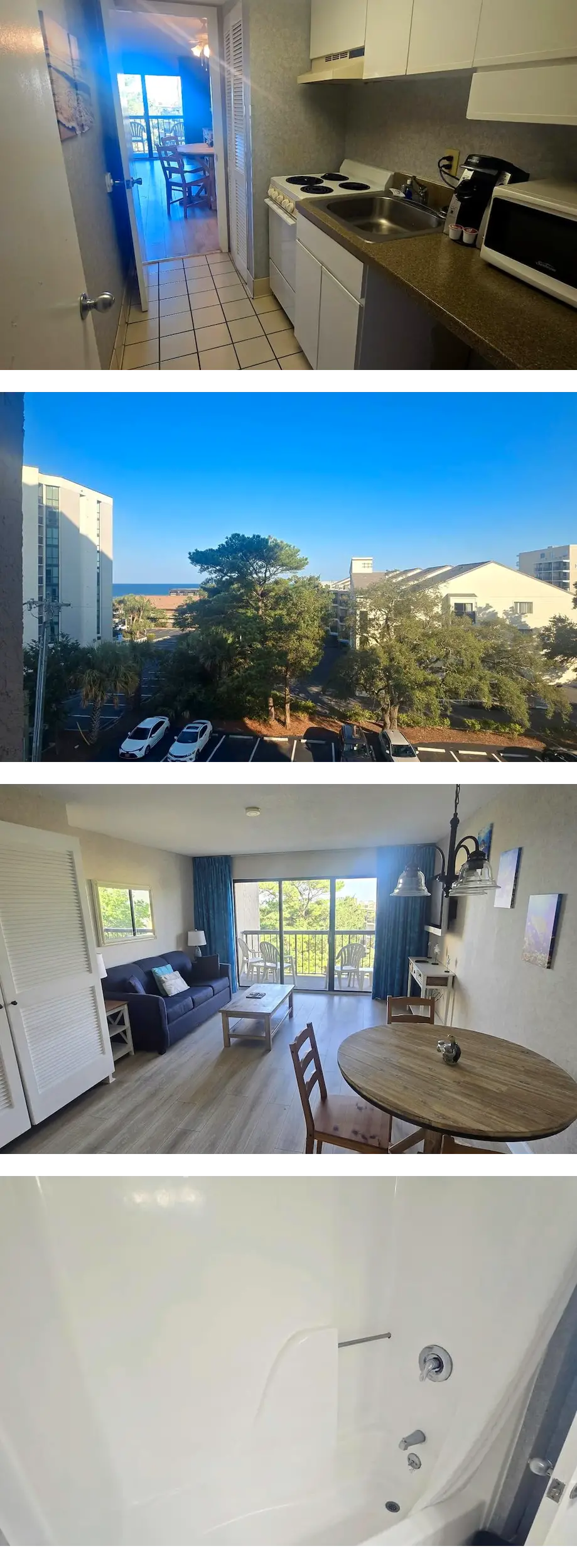  1-bedroom condo with a view