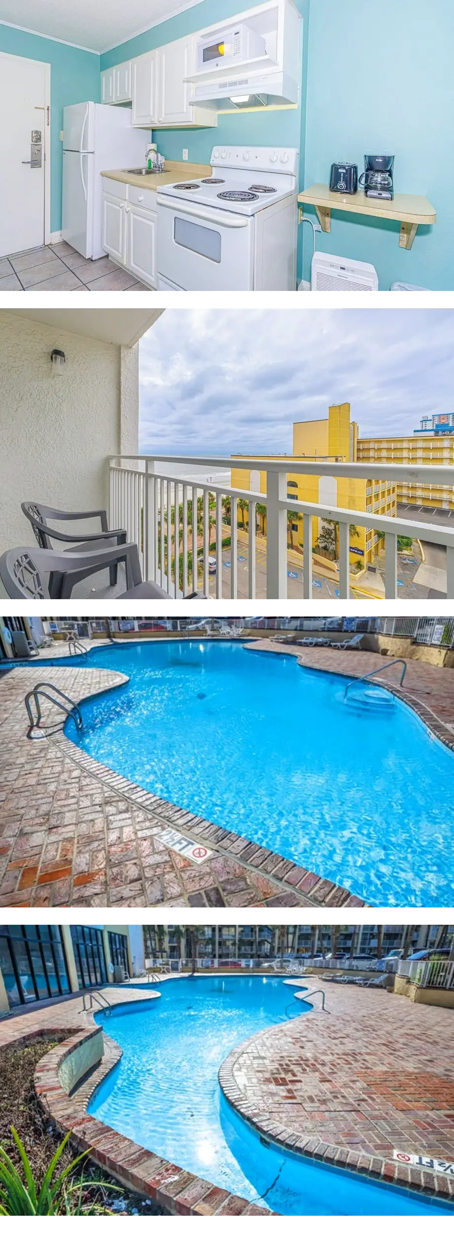 Fantastic view, 2 Full beds, 7th floor! ...