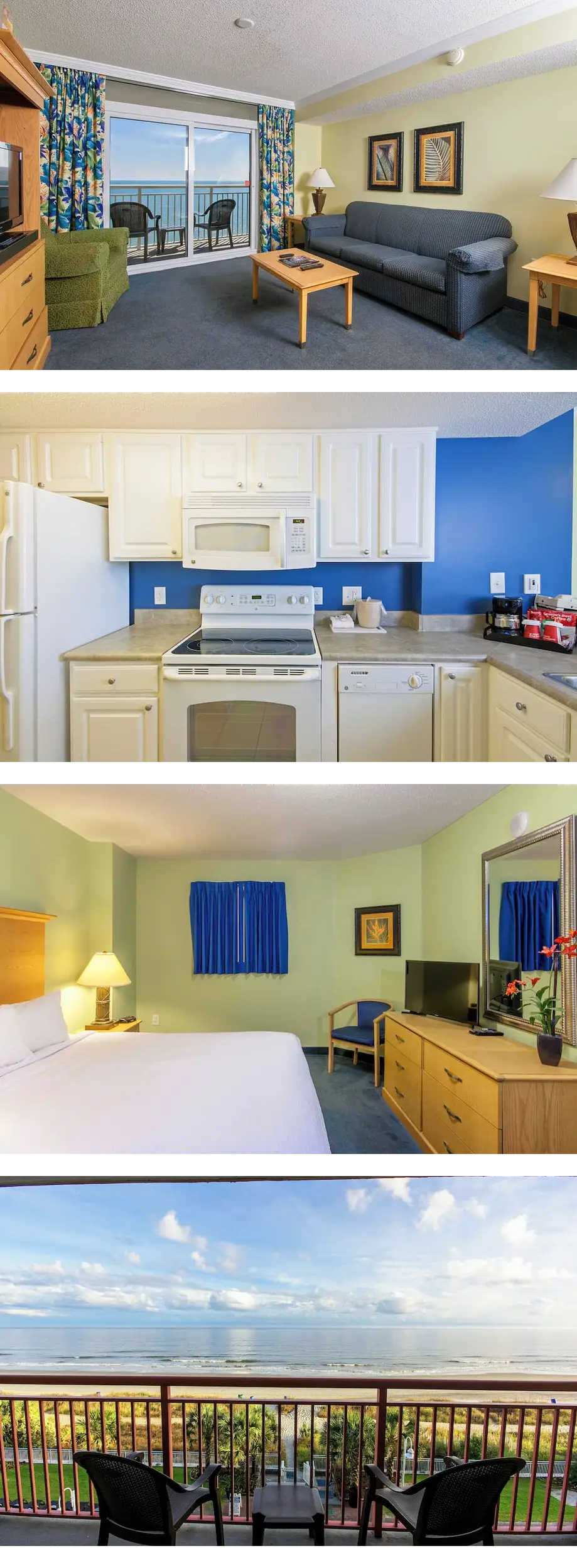 Bright Oceanfront Haven by Myrtle Beach ...