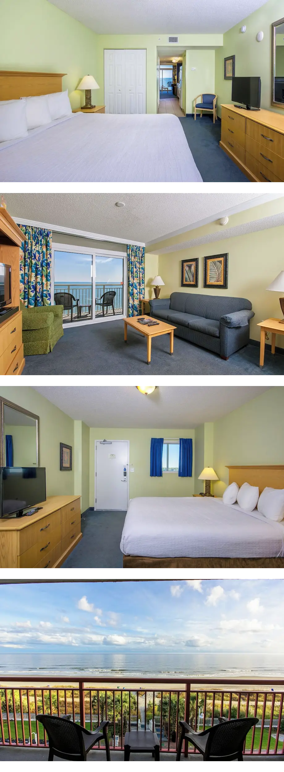 Oceanfront Haven w/ Balcony Views & Kitc...