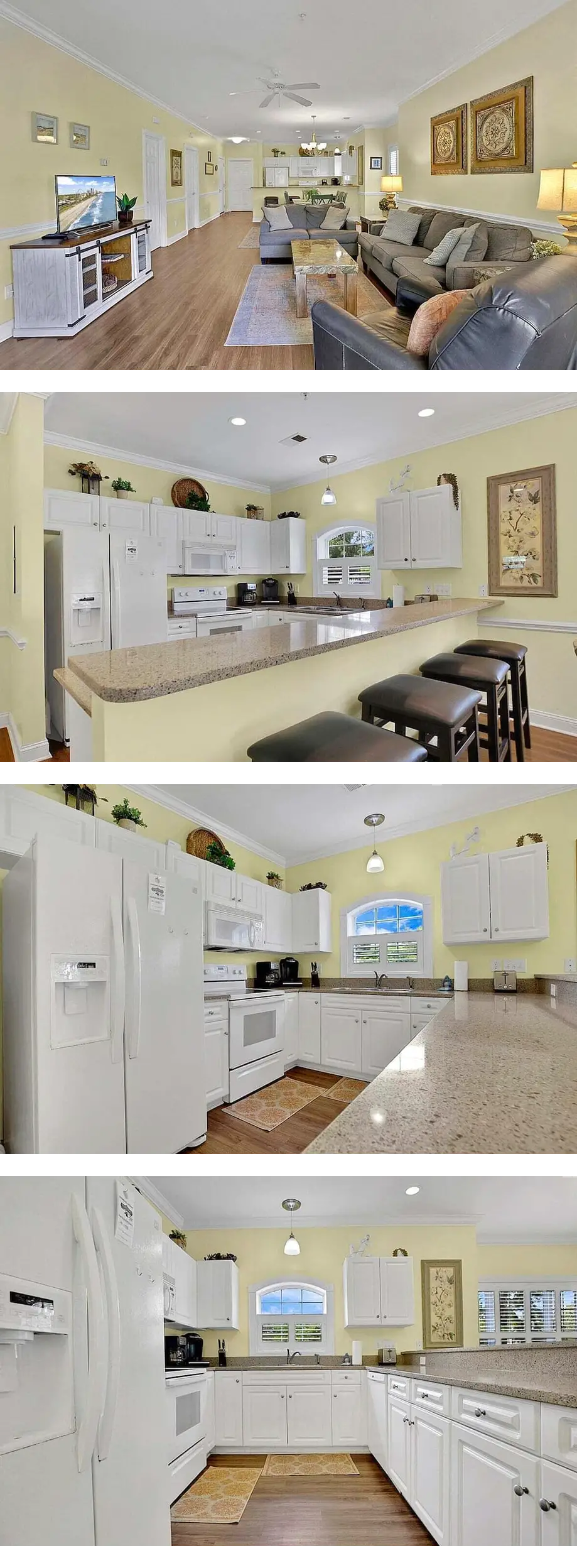 Cozy Ground Floor 3BR Condo at Myrtlewoo...