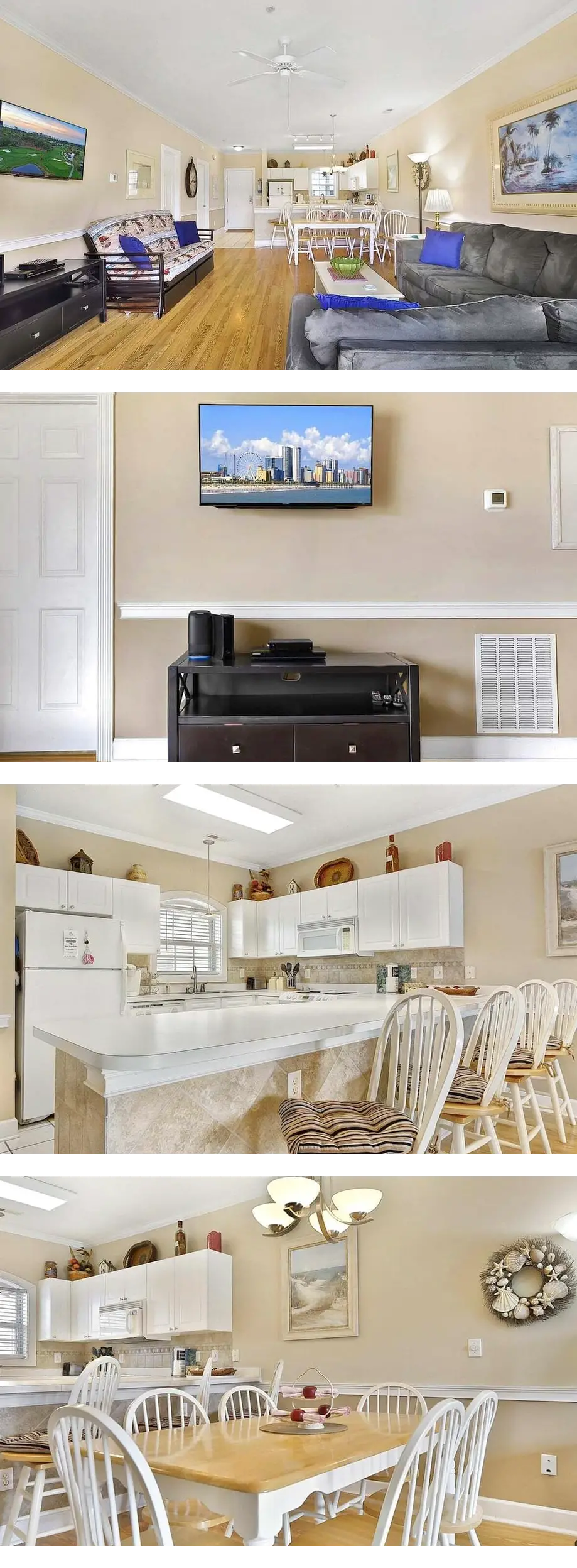 New, golf villa overlooking pool in Myrt...