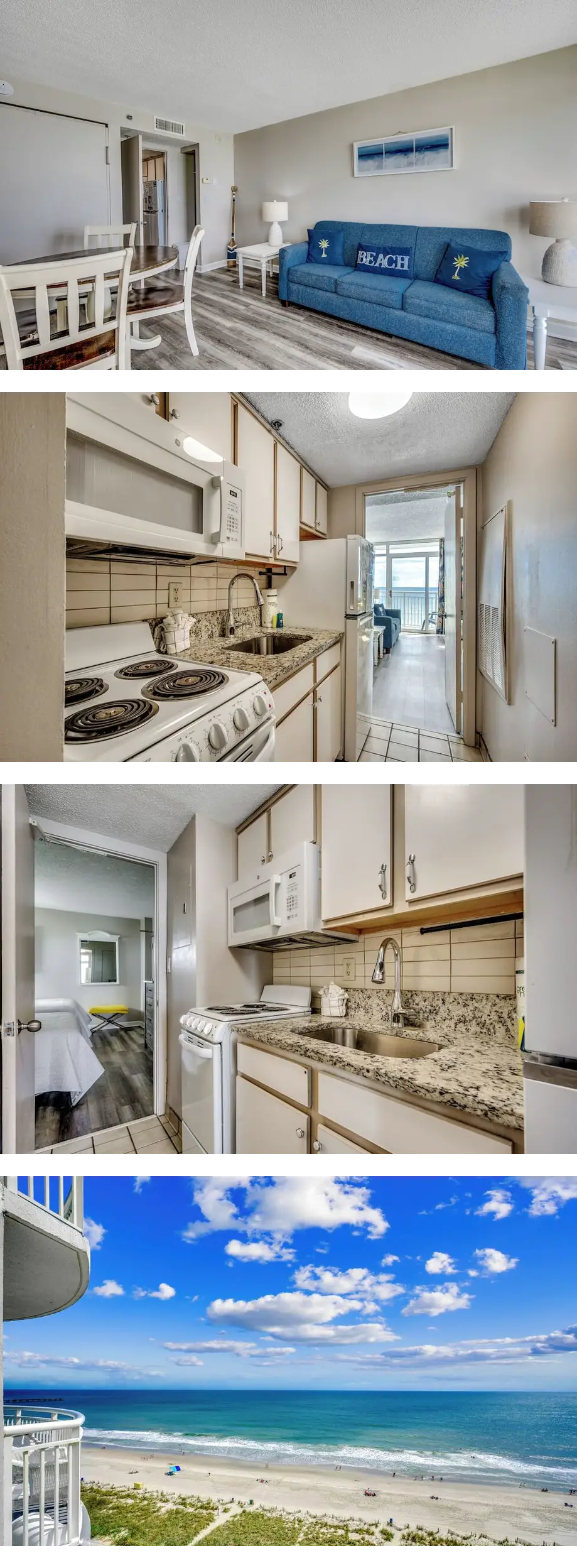 Atlantica Resort Oceanfront 1BR | Balcon...