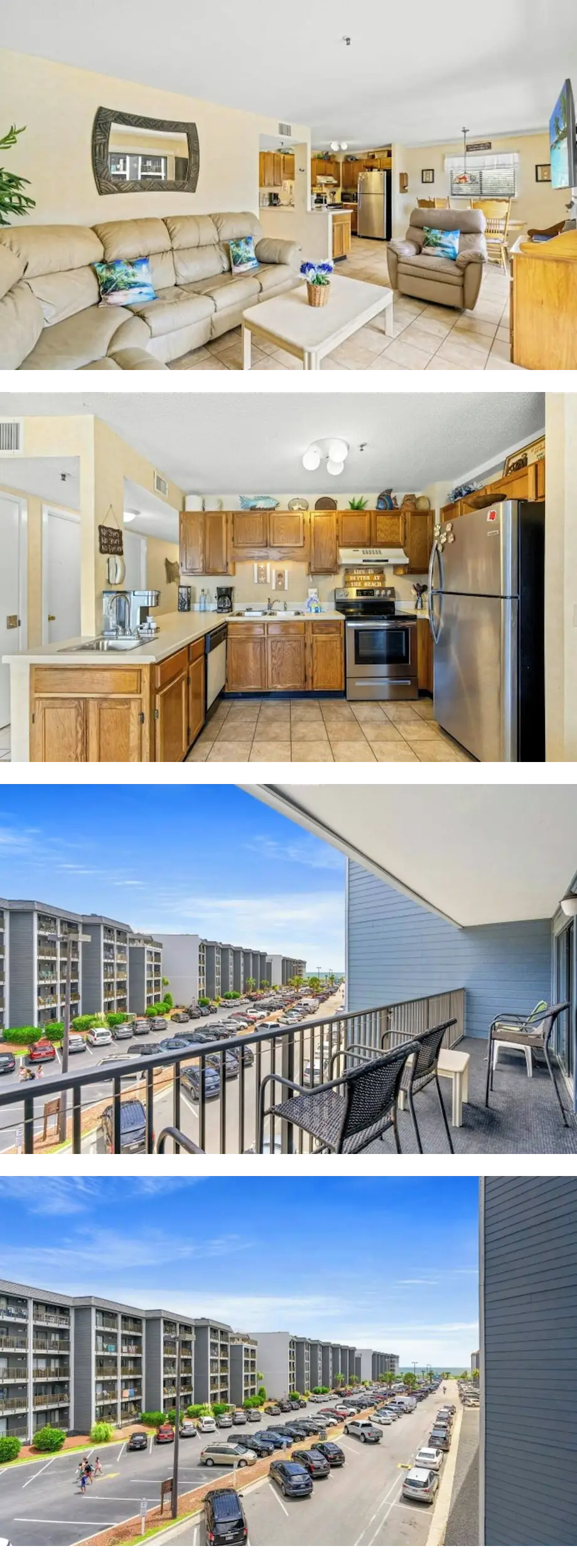 Myrtle Beach Resort Ocean Spa 351- 2BR-P...