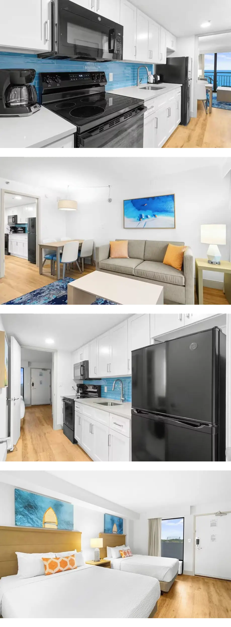 Oceanfront Deluxe 1BR Suite w/ Balcony, ...