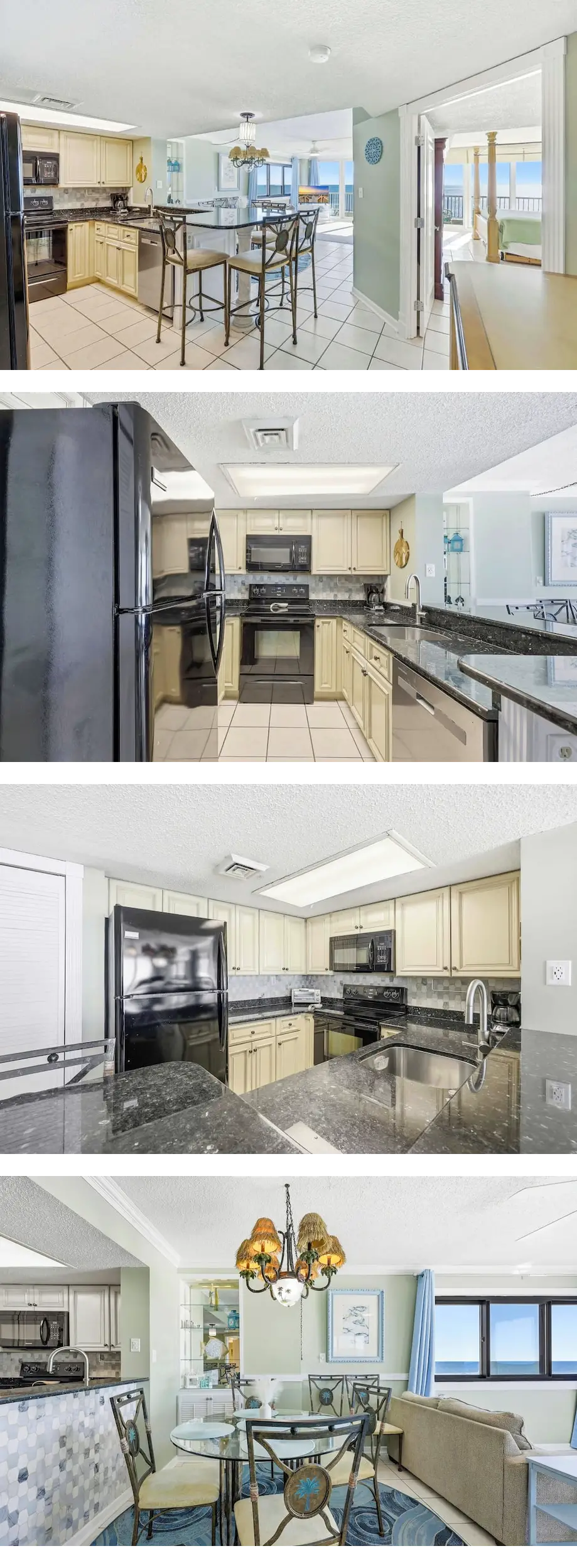 Salt N Sky Oceanfront w Reclining Sofa