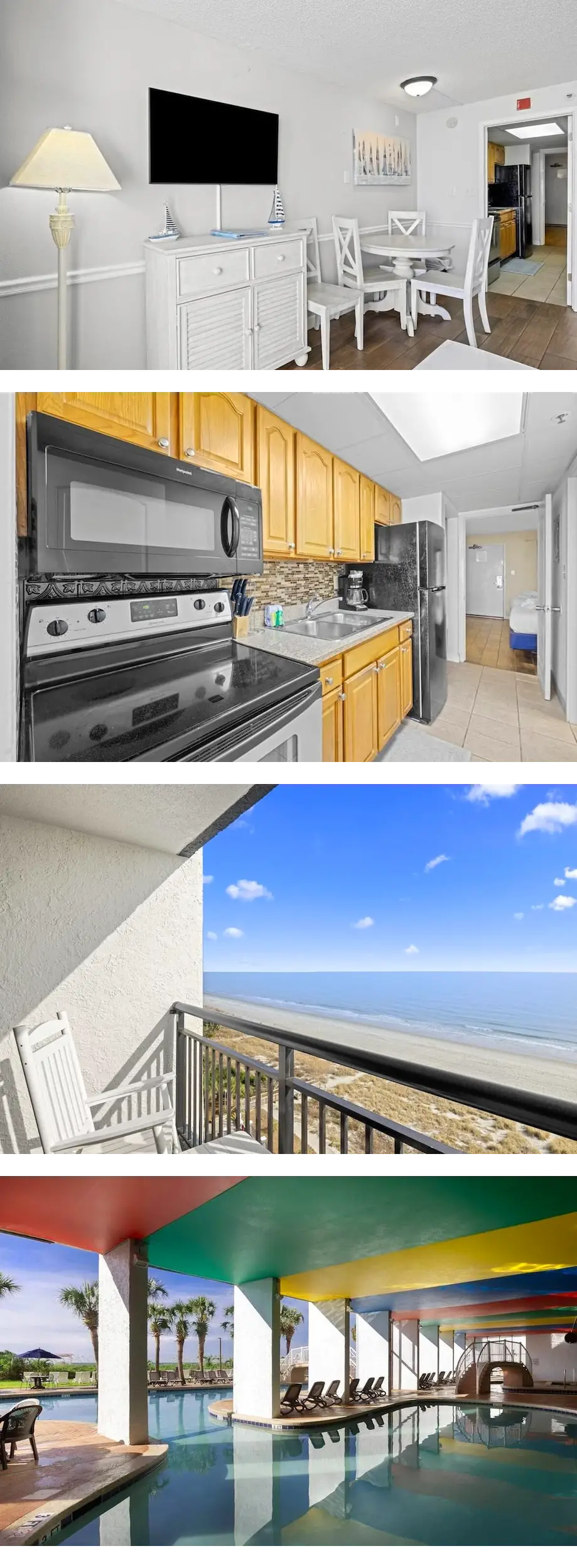 Roomy Oceanfront Suite: 2 Queen Beds 8th...