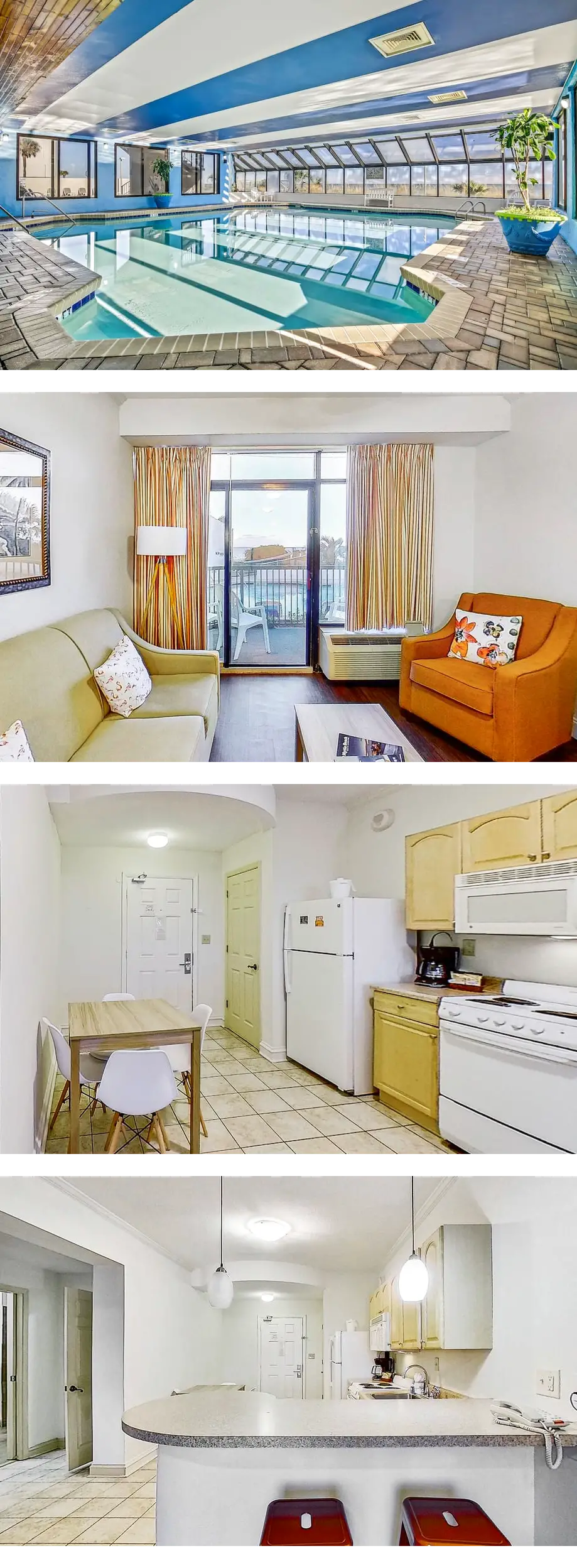 Ocean Park 122 Poolview 1 Bedroom with K...