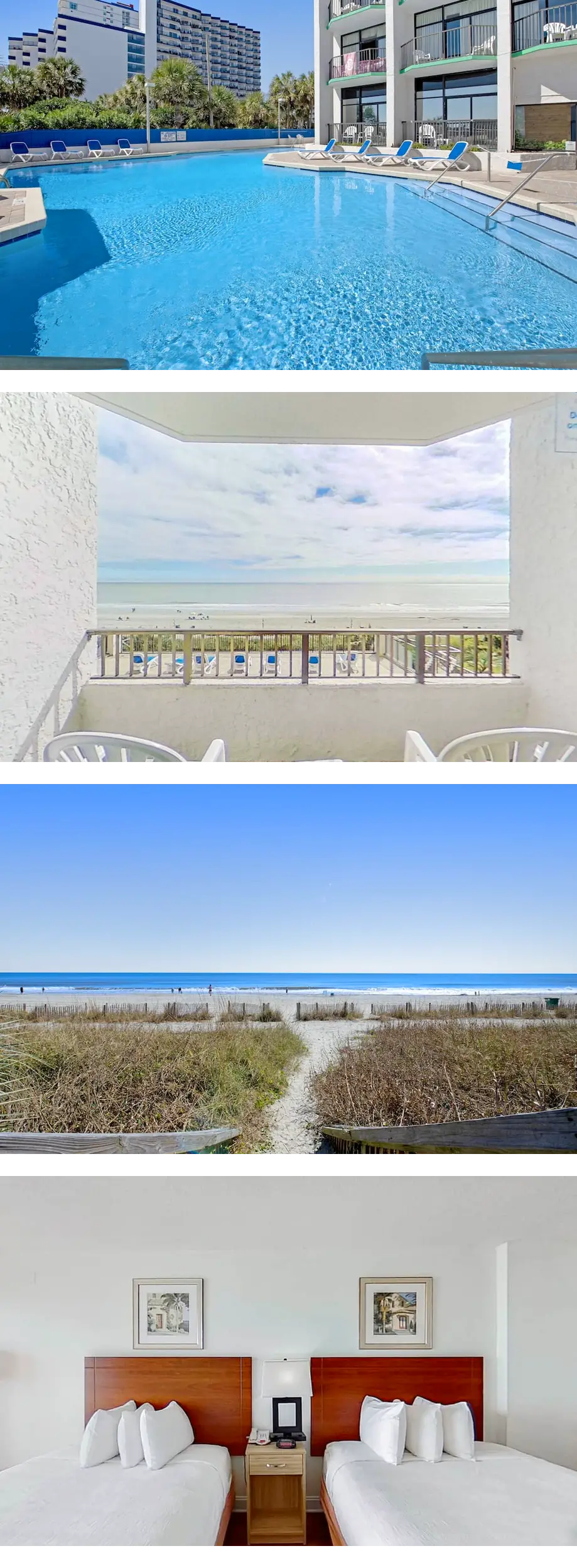 Ocean Park 314 Oceanfront room with Kitc...