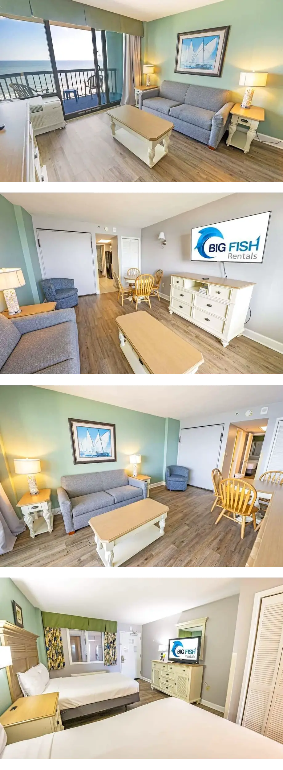 1BR Compass Cove Oceanfront, Heated Pool...