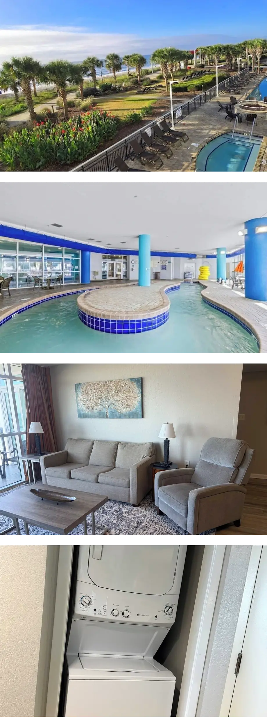 Grand Oceanfront 2-bedroom condo in soot...