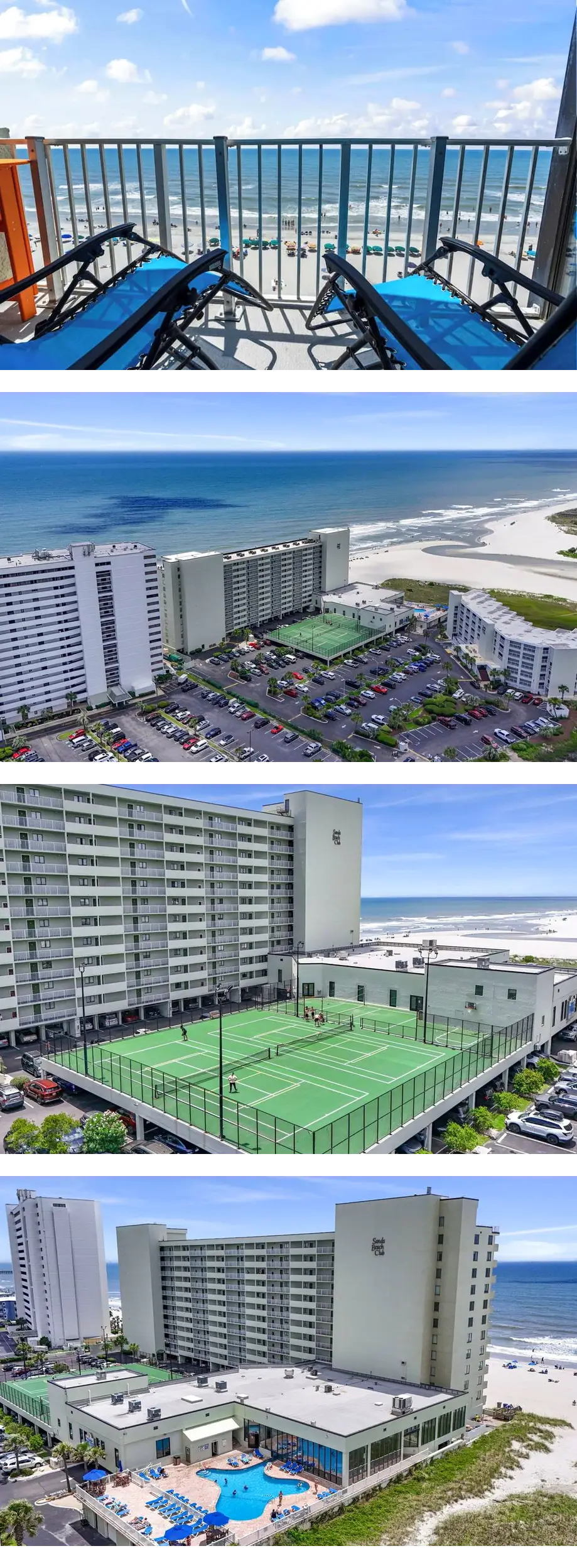 Sands Beach Club 2BR Ocean Front Condo 7...