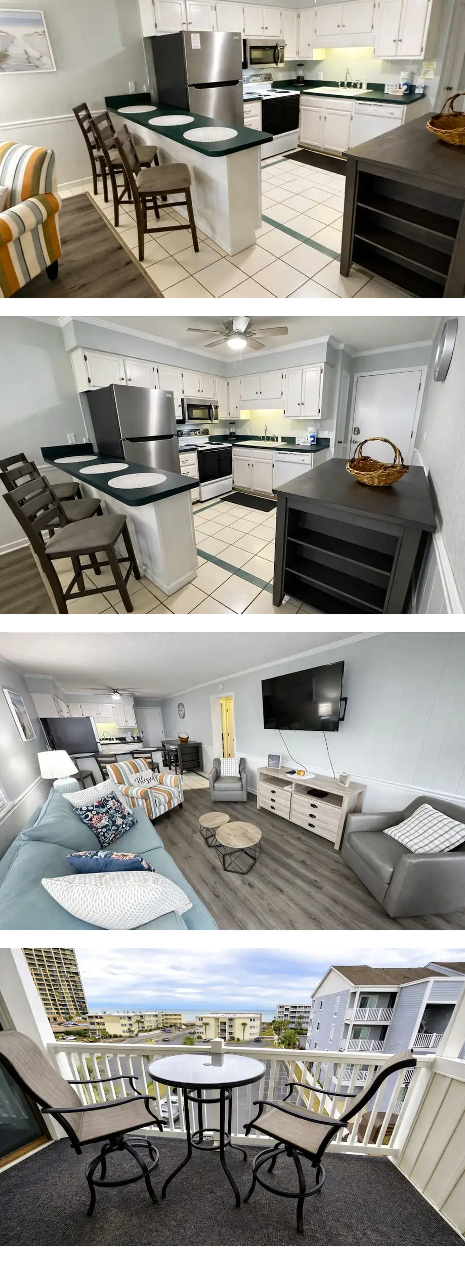 Ocean View Condo Steps from the Beach