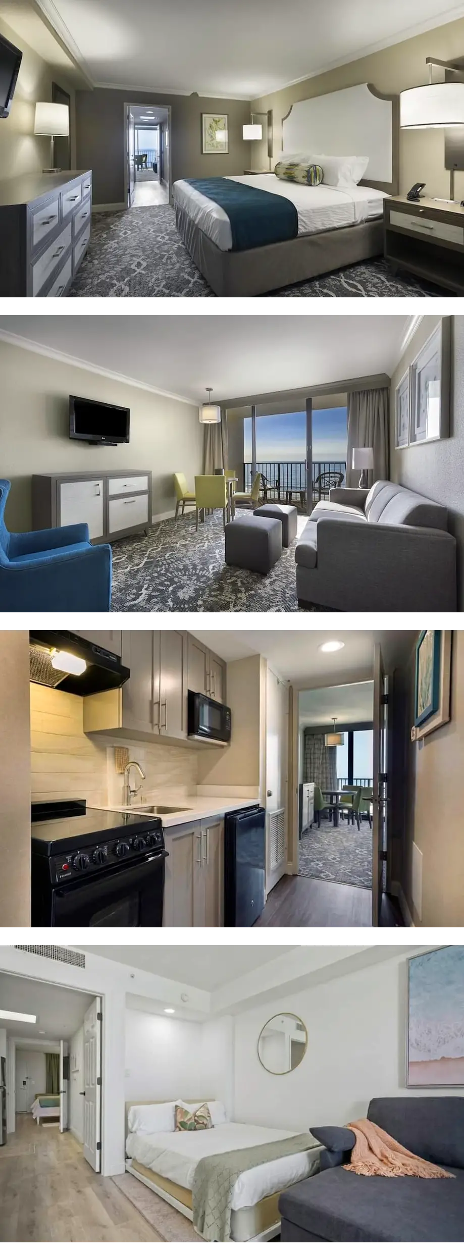 Oceanfront 1BR Suite with Kitchen, Balco...