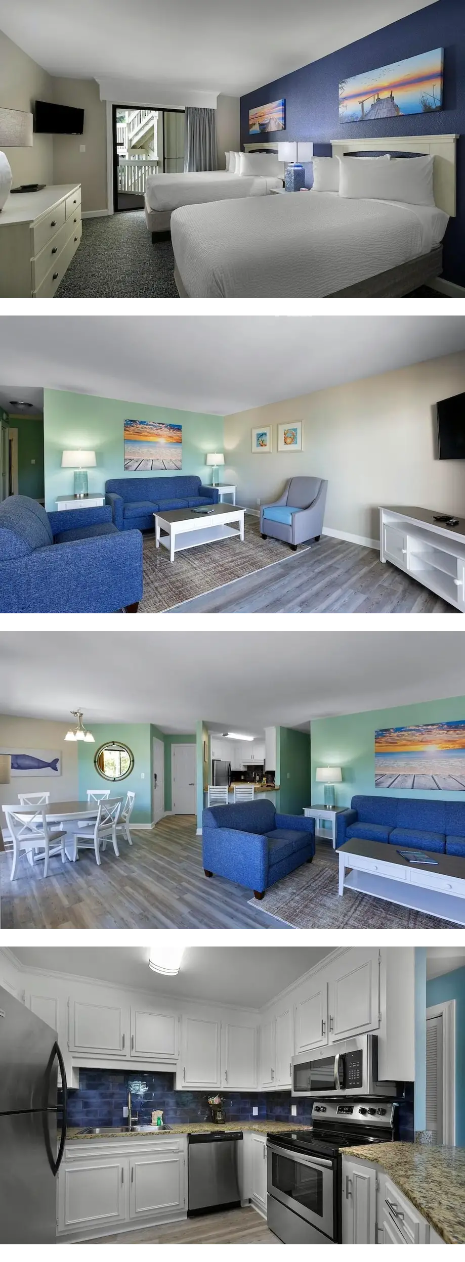 Modern Coastal Retreat Two Bdrm Condo on...
