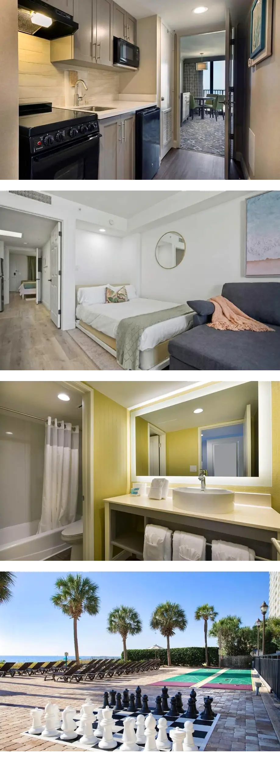 Oceanfront 1BR Escape with Lazy River & ...