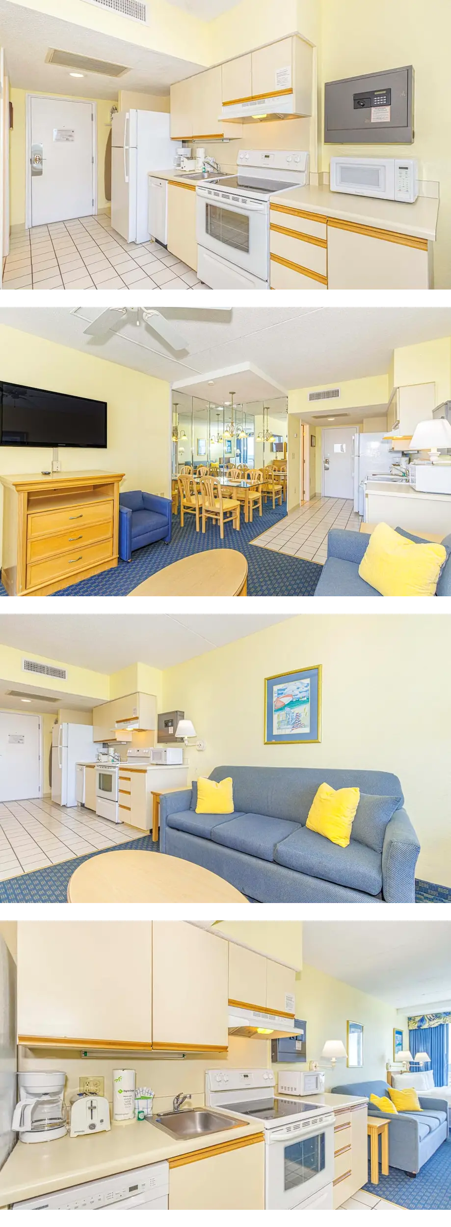 Oceanfront Suite At The Yachtsman -Unit ...