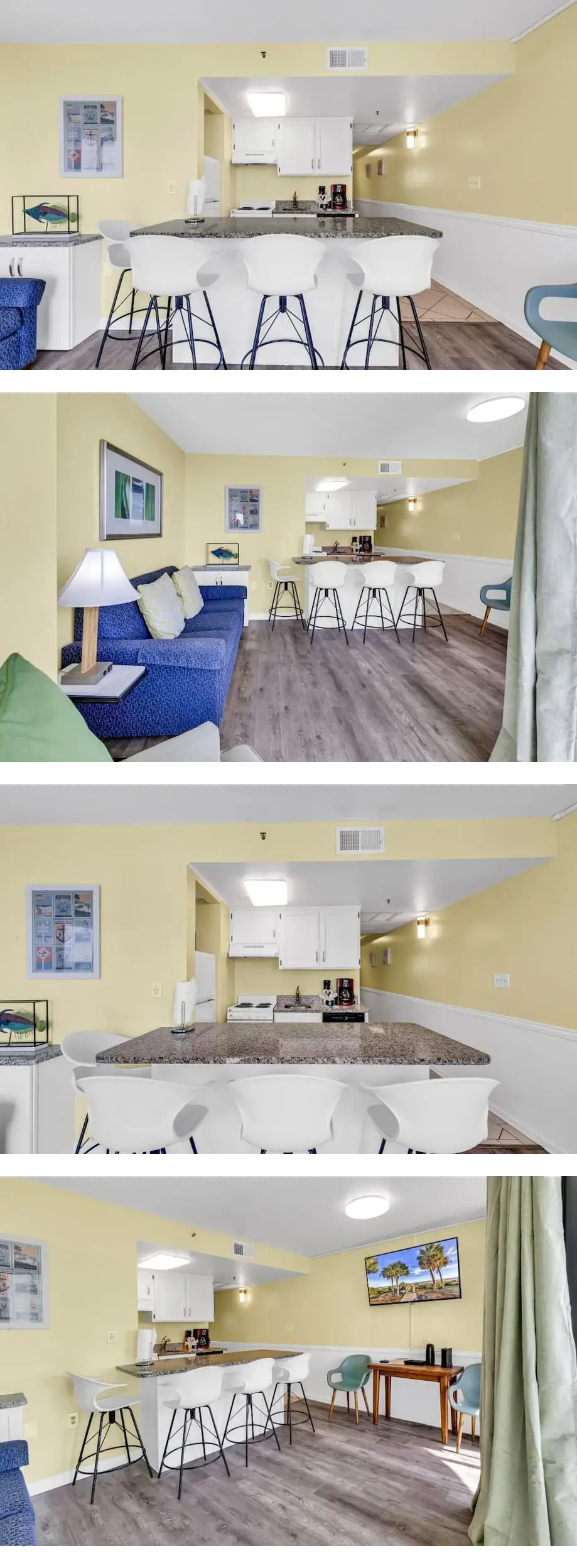 Oceanview condo Steps to the beach