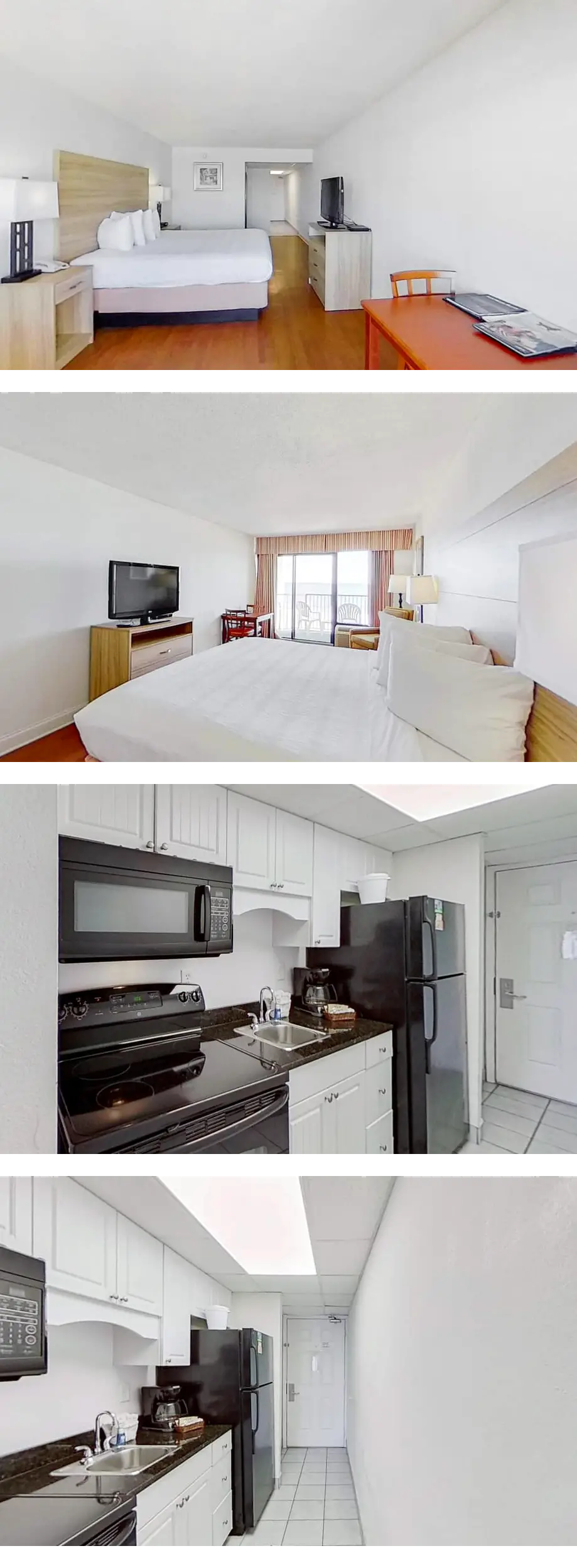 Oceanfront 4th Floor Room | King Bed | K...