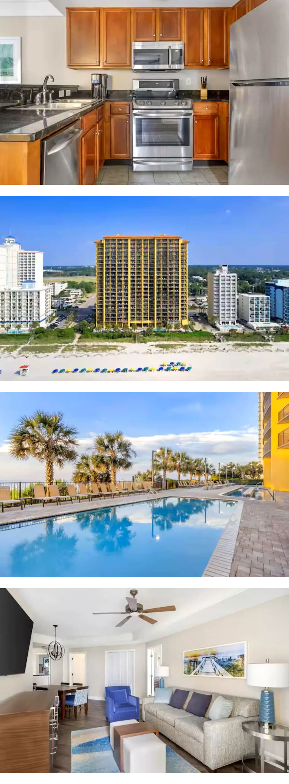 Two Bedroom Ocean Front on Myrtle Beach!