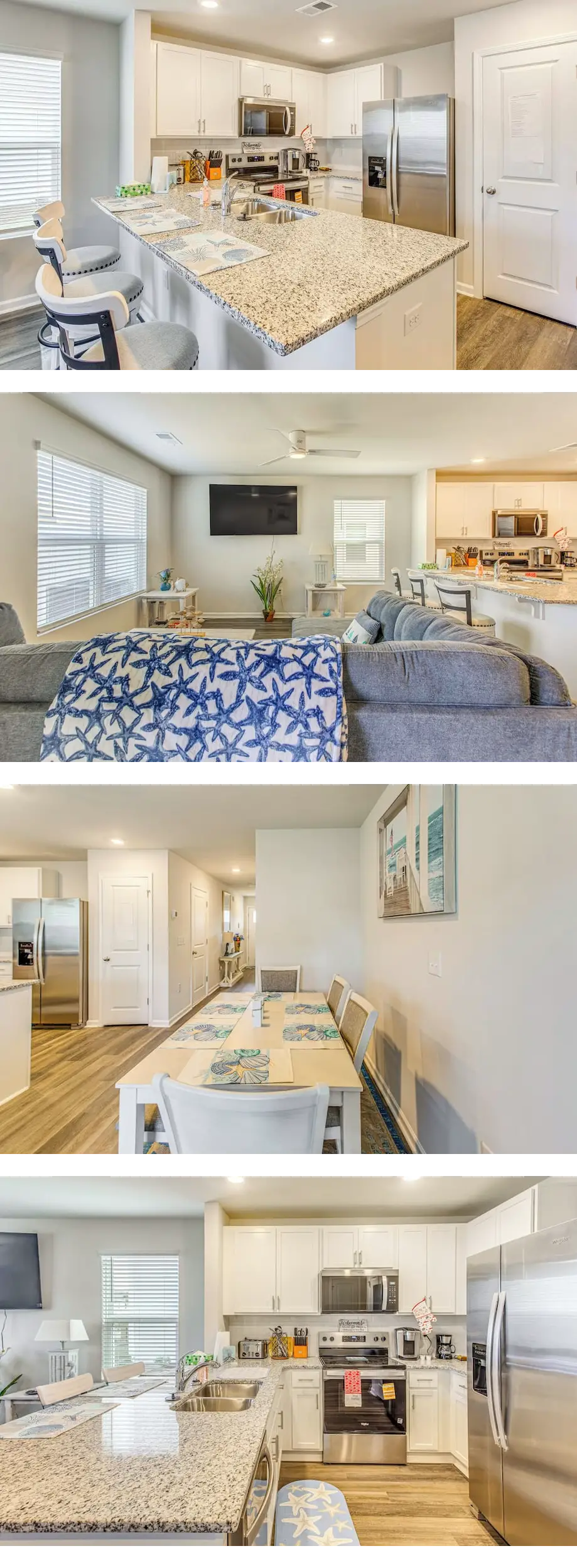 2 Mi to Sea & Sand! Modern New Build in ...