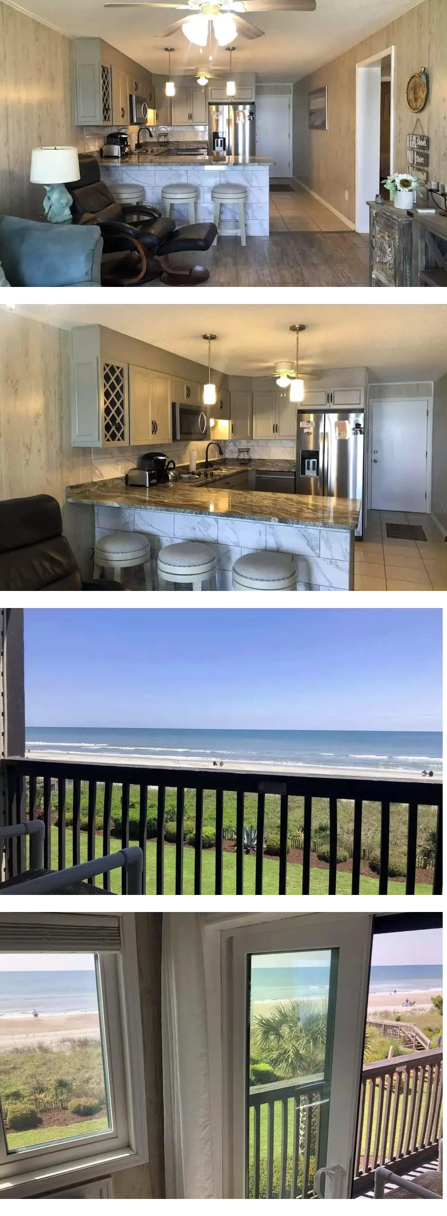 Oceanfront Unit at Long Bay Dunes with P...