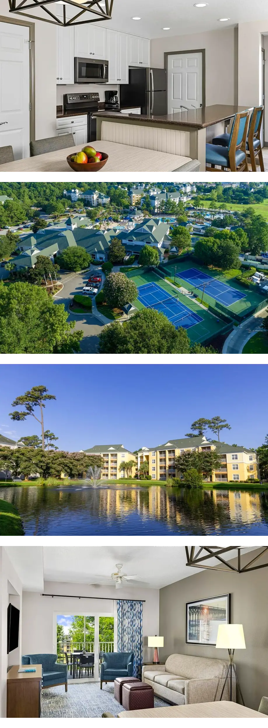 2BR condo sleeps 8. Short walk to beach,...